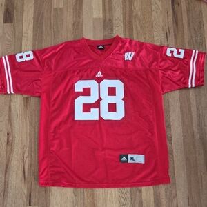 Montee Ball Adidas Red Wisconsin Badgers Football Jersey SzXL